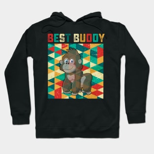 Best Buddy Gorilla Hoodie